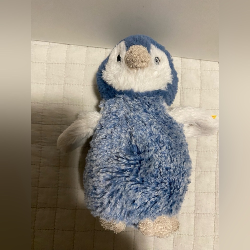 Steiff Paule Baby Penguin Blue W/Tag 5” Stuffed Plush Collectible Toy